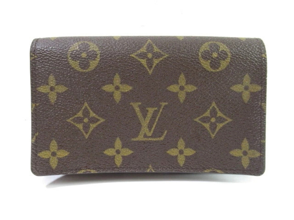 LOUIS VUITTON Wallet Accessories Portemo Bietrezor Monogram